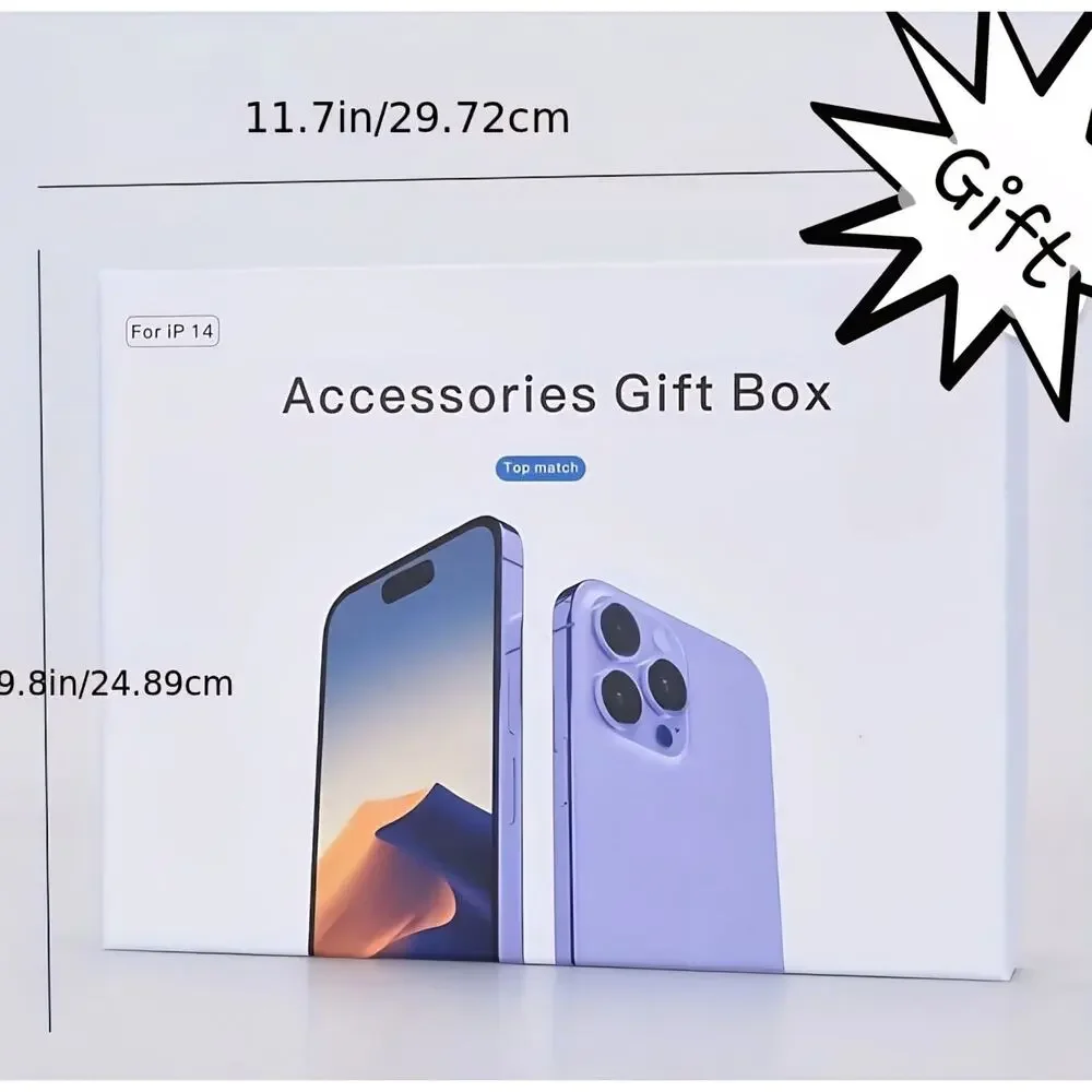 Accessories Gift Box 6 In 1 (type C connection) for cellphones. See pictures